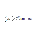 3-(Aminomethyl)-3-hydroxythietane 1,1-Dioxide Hydrochloride