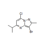 3-Bromo-7-chloro-5-isopropyl-2-methylpyrazolo[1,5-a]pyrimidine