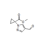 Methyl 1-(4-Formyl-1H-pyrazol-1-yl)cyclopropane-1-carboxylate