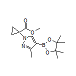 1-[1-(Methoxycarbonyl)cyclopropyl]-3-methyl-1H-pyrazole-4-boronic Acid Pinacol Ester