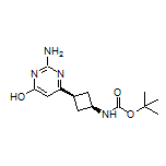 2-Amino-6-[(1S,3S)-3-(Boc-amino)cyclobutyl]pyrimidin-4-ol