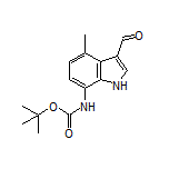 7-(Boc-amino)-4-methyl-1H-indole-3-carbaldehyde
