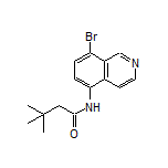N-(8-Bromoisoquinolin-5-yl)-3,3-dimethylbutanamide
