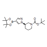 (R)-1-(1-Boc-3-piperidyl)-1H-pyrazole-4-boronic Acid Pinacol Ester