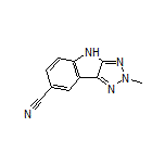2-Methyl-2,4-dihydro-[1,2,3]triazolo[4,5-b]indole-7-carbonitrile