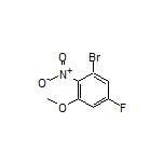 1-Bromo-5-fluoro-3-methoxy-2-nitrobenzene