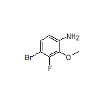 4-Bromo-3-fluoro-2-methoxyaniline