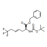 Benzyl (S,E)-2-(Boc-amino)-7,7,7-trifluorohept-4-enoate