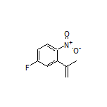 4-Fluoro-1-nitro-2-(prop-1-en-2-yl)benzene