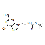2-Amino-9-[2-(Boc-amino)ethyl]-6-chloro-9H-purine