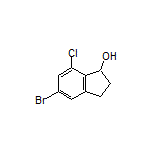 5-Bromo-7-chloro-2,3-dihydro-1H-inden-1-ol