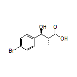 (2R,3S)-3-(4-Bromophenyl)-3-hydroxy-2-methylpropanoic Acid