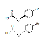 cis-2-(4-Bromophenyl)cyclopropanecarboxylic Acid