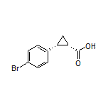 (1S,2R)-2-(4-Bromophenyl)cyclopropanecarboxylic Acid