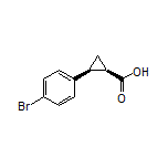 (1R,2S)-2-(4-Bromophenyl)cyclopropanecarboxylic Acid