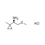 (R)-2-Methoxy-1-(1-methylcyclopropyl)ethanamine Hydrochloride