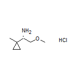 (S)-2-Methoxy-1-(1-methylcyclopropyl)ethanamine Hydrochloride