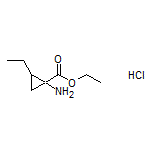 Ethyl 1-Amino-2-ethylcyclopropanecarboxylate Hydrochloride