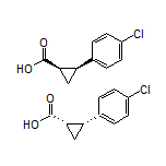 cis-2-(4-Chlorophenyl)cyclopropanecarboxylic Acid