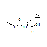 (1R,2S)-2-(Boc-amino)-[1,1’-bi(cyclopropane)]-2-carboxylic Acid