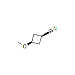cis-3-Methoxycyclobutanecarbonitrile