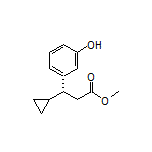 Methyl (R)-3-Cyclopropyl-3-(3-hydroxyphenyl)propanoate