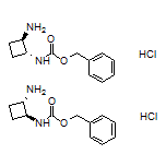 trans-N1-Cbz-cyclobutane-1,2-diamine Hydrochloride