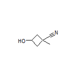 3-Hydroxy-1-methylcyclobutanecarbonitrile