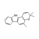 3,3,5-Trimethyl-3,11-dihydropyrano[3,2-a]carbazole