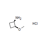 (1R,2S)-2-Methoxycyclobutanamine Hydrochloride