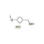 1-(cis-3-Methoxycyclobutyl)-N-methylmethanamine Hydrochloride