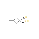 1-(Hydroxymethyl)-3-methylcyclobutanecarbonitrile