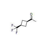 1-[cis-3-(Trifluoromethyl)cyclobutyl]ethanone