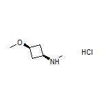 cis-3-Methoxy-N-methylcyclobutanamine Hydrochloride