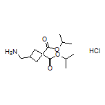 Diisopropyl 3-(Aminomethyl)cyclobutane-1,1-dicarboxylate Hydrochloride