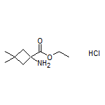 Ethyl 1-Amino-3,3-dimethylcyclobutanecarboxylate Hydrochloride