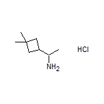 1-(3,3-Dimethylcyclobutyl)ethanamine Hydrochloride