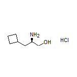 (R)-2-Amino-3-cyclobutyl-1-propanol Hydrochloride