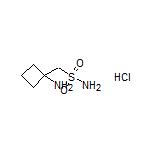 (1-Aminocyclobutyl)methanesulfonamide Hydrochloride