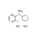 Cyclopentyl(3-methyl-2-pyridyl)methanamine Dihydrochloride
