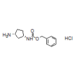 (1S,3R)-N1-Cbz-cyclopentane-1,3-diamine Hydrochloride