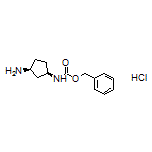 (1R,3S)-N1-Cbz-cyclopentane-1,3-diamine Hydrochloride
