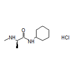 (R)-N-Cyclohexyl-2-(methylamino)propanamide Hydrochloride
