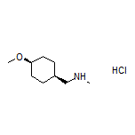 1-(cis-4-Methoxycyclohexyl)-N-methylmethanamine Hydrochloride