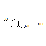 1-(trans-4-Methoxycyclohexyl)-N-methylmethanamine Hydrochloride