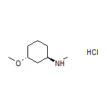 (1R,3R)-3-Methoxy-N-methylcyclohexanamine Hydrochloride
