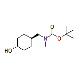 trans-4-[[Boc-(methyl)amino]methyl]cyclohexanol