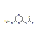 2-(Difluoromethoxy)-6-hydrazinylpyrazine