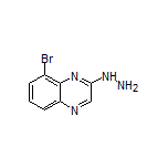 8-Bromo-2-hydrazinylquinoxaline