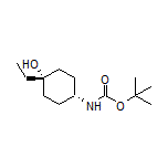 trans-4-(Boc-amino)-1-ethylcyclohexanol